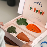 동구밭 x 폴라앳홈 베지 워싱바 트레이 세트