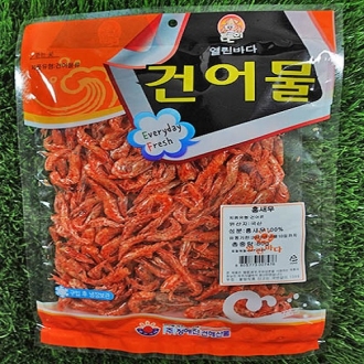 [레이저배송] 홍새우(국산) 80G