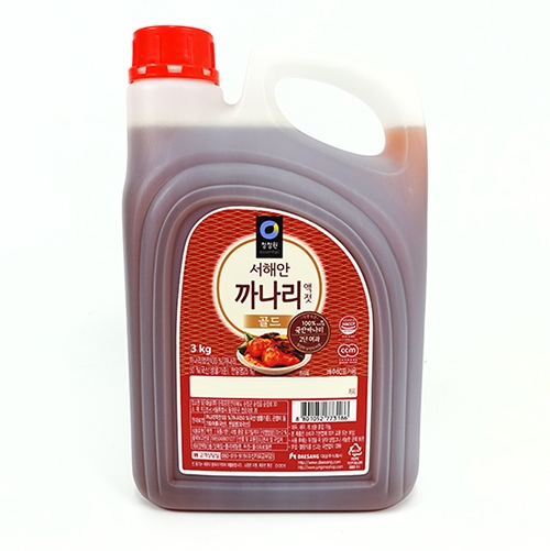 [레이저배송] 청정원 까나리 액젓 (3kg)
