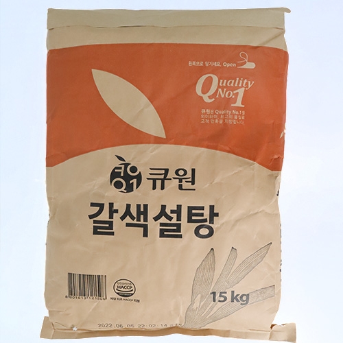 [레이저배송] 백설 황설탕 (15kg)