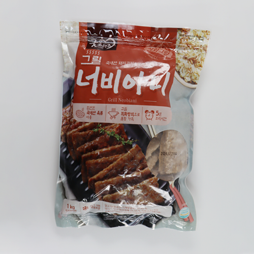 굿프랜즈 불맛가득 그릴너비아니 1kg(40g*25개)