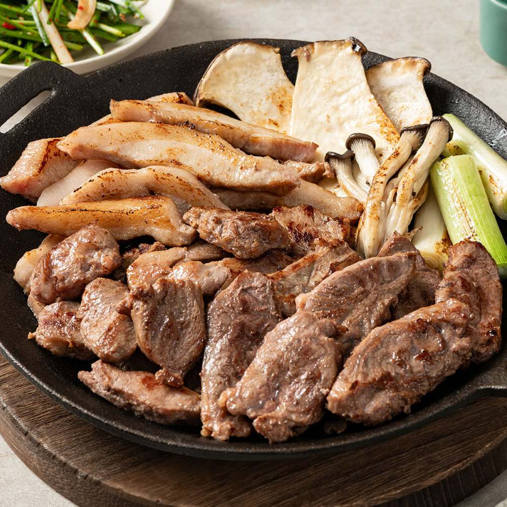 뒷고기 모듬 500g (뽈살+관자살+항정살)