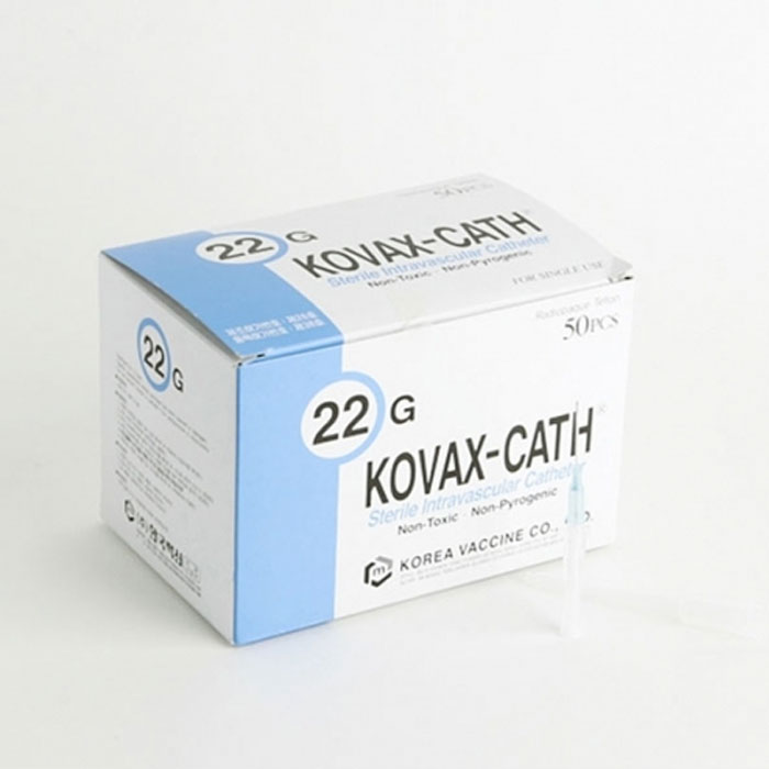 (한국백신)정맥카데타 22g 50ea