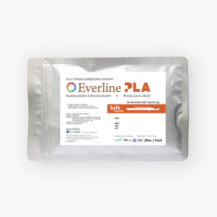 4등급 에버라인(매선침) PLA Safe 코그 20개 19G x 100mm