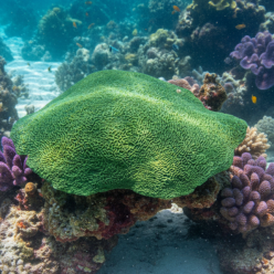 파비티스 그린 M(Hard)-46x31x27cm (H-VT008M)-인조산호-원아쿠아