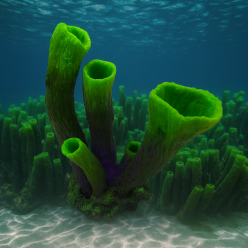 스펀지 L-25x14x32cm (SH9016L)-B4-인조산호-원아쿠아