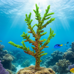 아크로-43x20x56.5cm (SH160)-B2-인조산호-원아쿠아