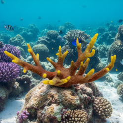 몬티포라 디지타타 L-34x21.5x15cm (SH045L)-인조산호-원아쿠아