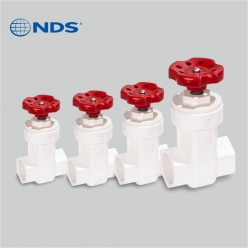 PVC SLIP Gate Valve-½인치, ¾인치, 1인치, 1½인치-Gate Valve-NDS