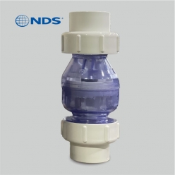 1 ½인치 PVC Clear Check Valve (1700C15)-NDS