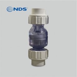 1인치 PVC Clear Check Valve (1700C10)-NDS