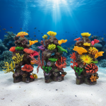 아일랜드 산호군락 SW125B (52 x 32 x 63cm)-인조산호-원아쿠아