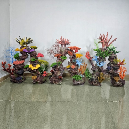 아일랜드 산호군락 SW155(3) (100 x 45 x 90cm)-인조산호-원아쿠아