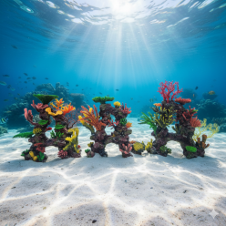 아일랜드 산호군락 SW155(1) (100 x 45 x 90cm)-인조산호-원아쿠아