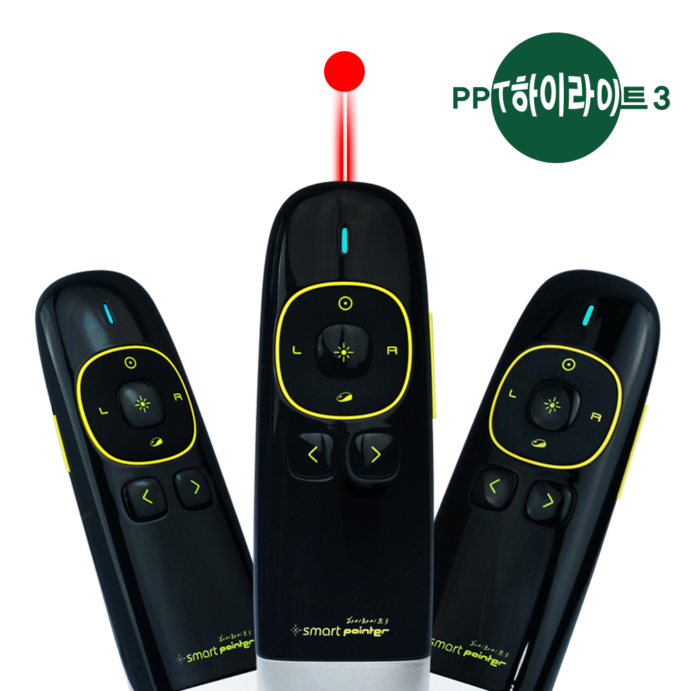 엠엔지이 스마트포인터 PPT하이라이트3 TV모니터용 무선프리젠터 레이저포인터