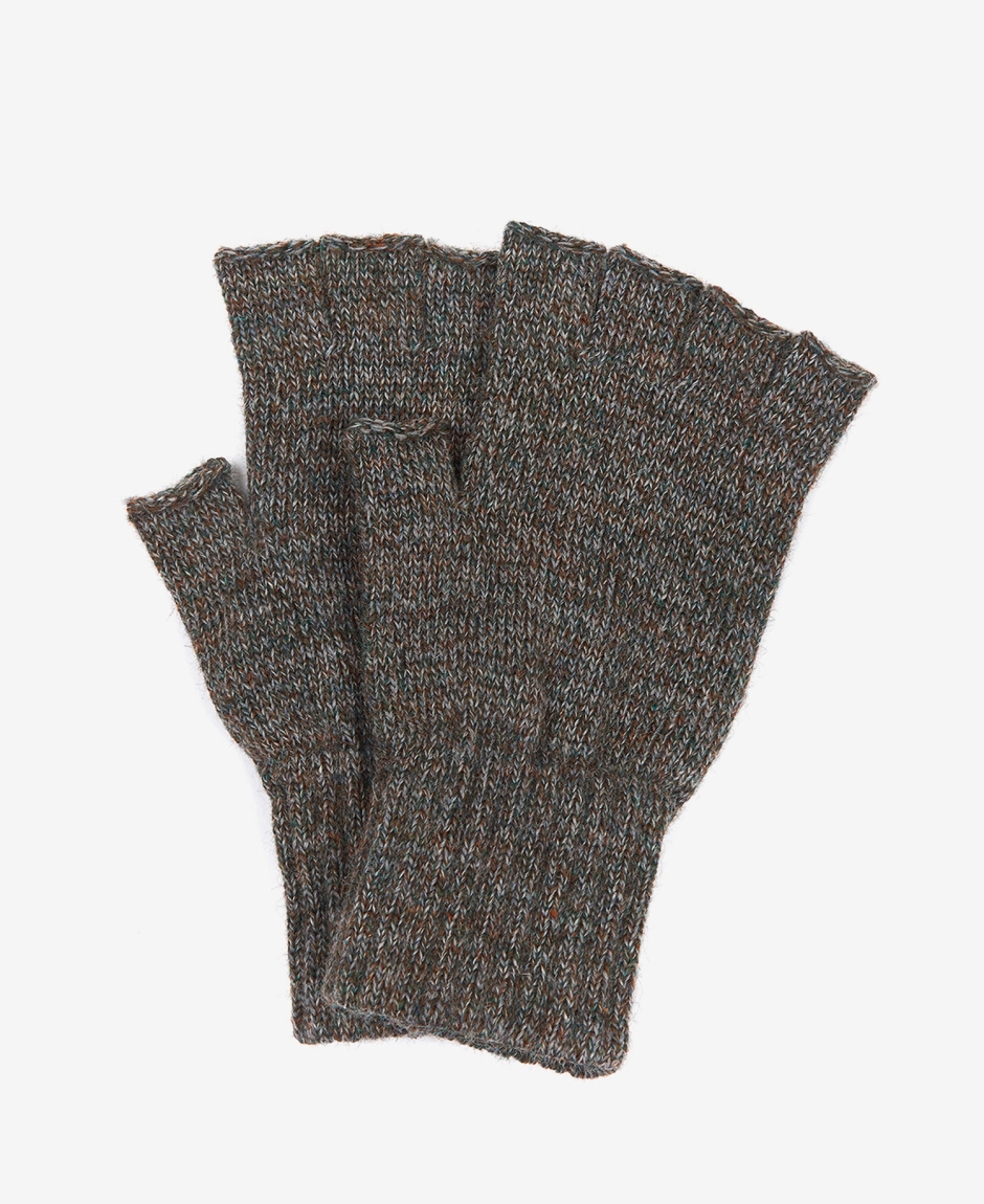 카키 Fingerless 장갑