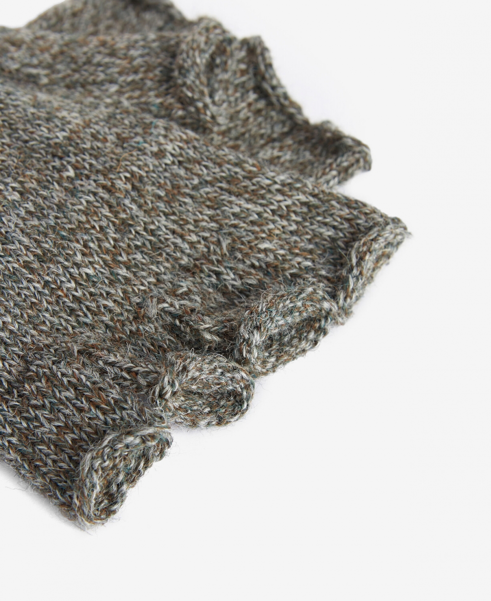 카키 Fingerless 장갑