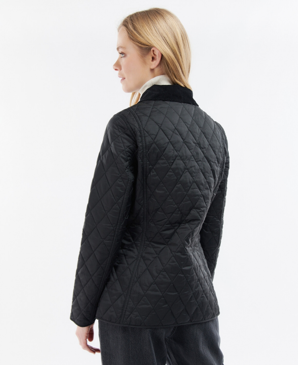 [25SS] 여성 블랙 Annandale 퀼팅 자켓