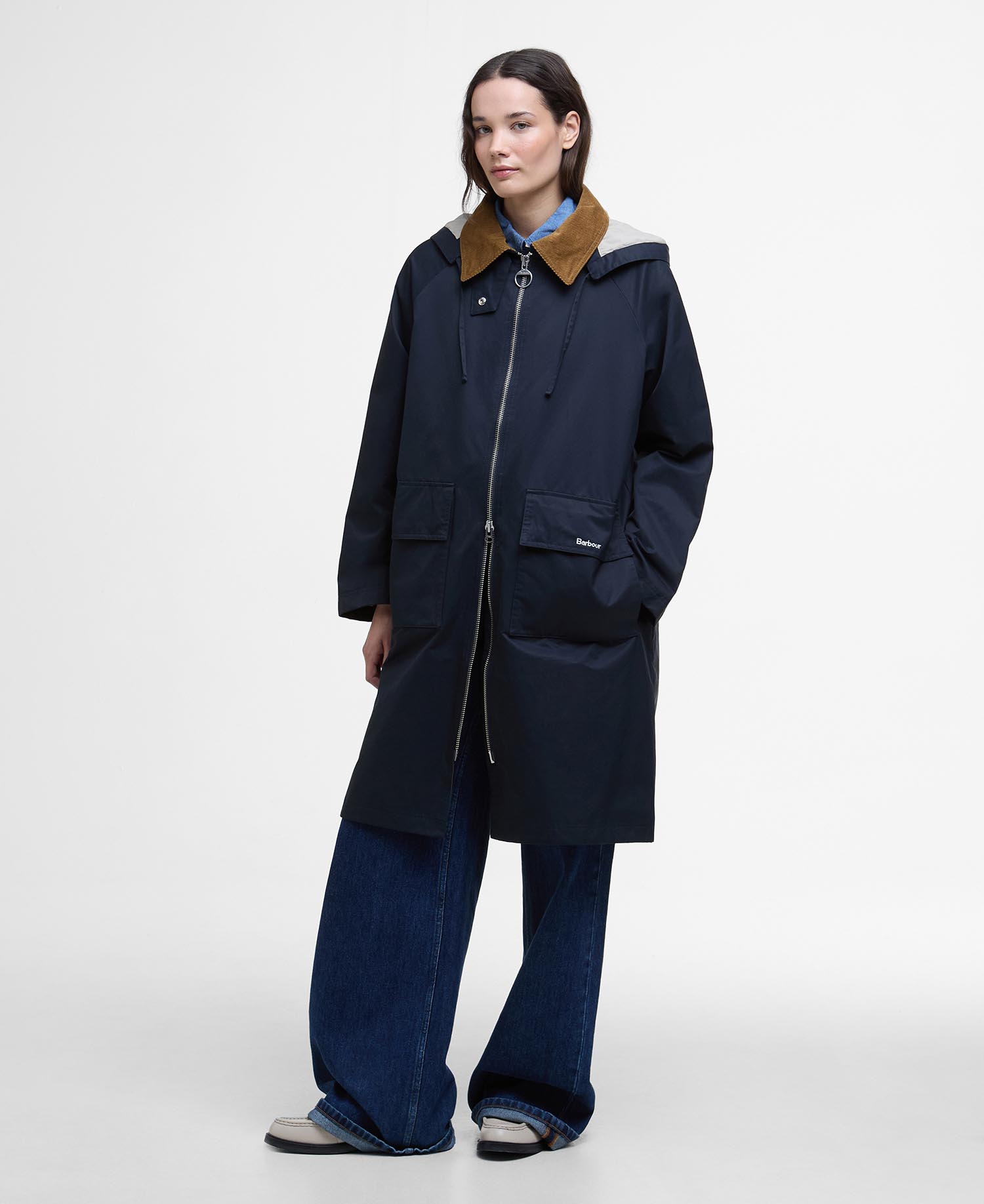 [25SS] 여성 네이비 Jema Showerproof 자켓