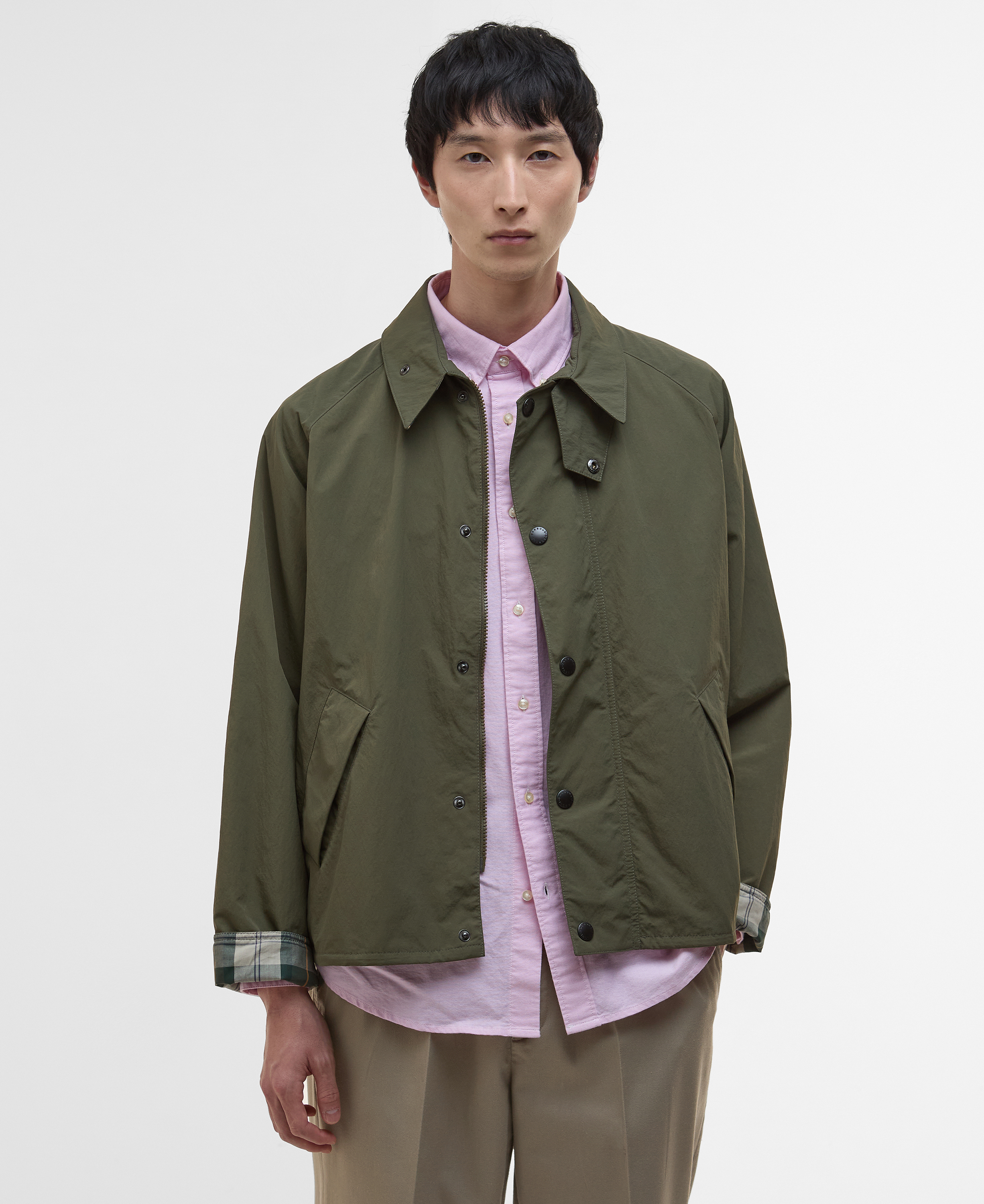 [25SS] 남성 카키 Transport Lightweight Showerproof 트랜스포트 자켓