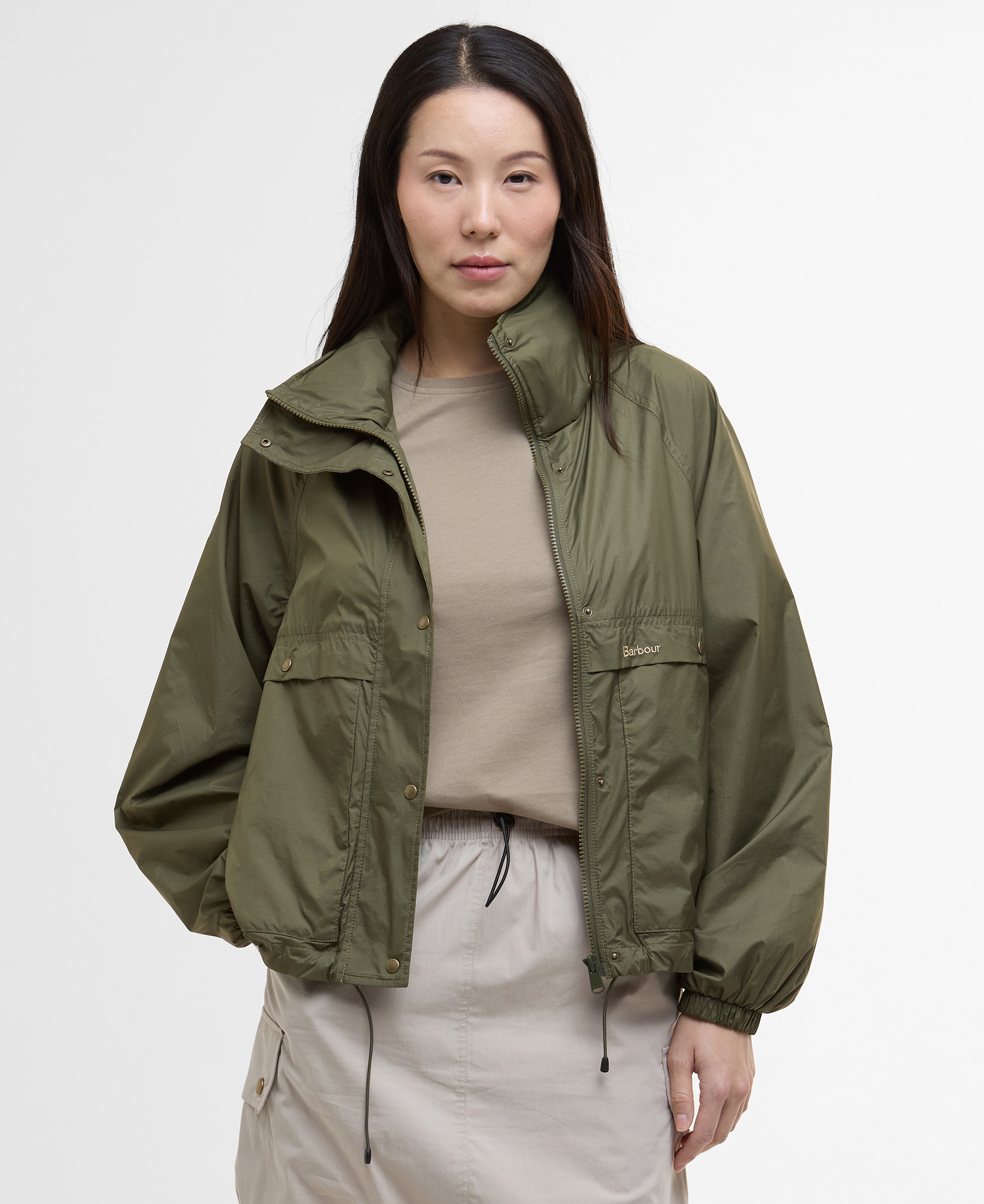 [25SS] 여성 카키 Greer Showerproof 자켓