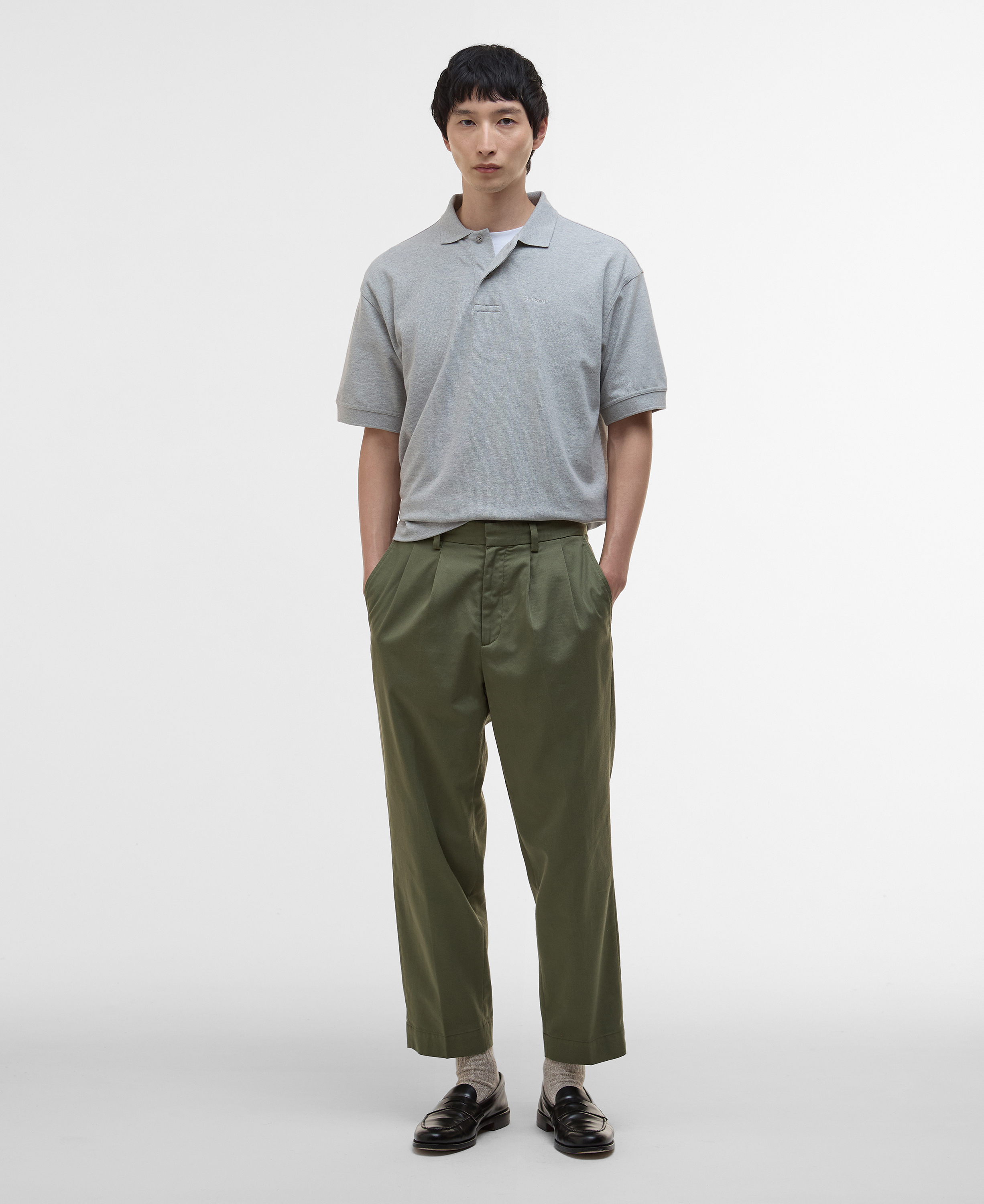 [25SS] 남성 올리브 Ted Relaxed Fit 팬츠