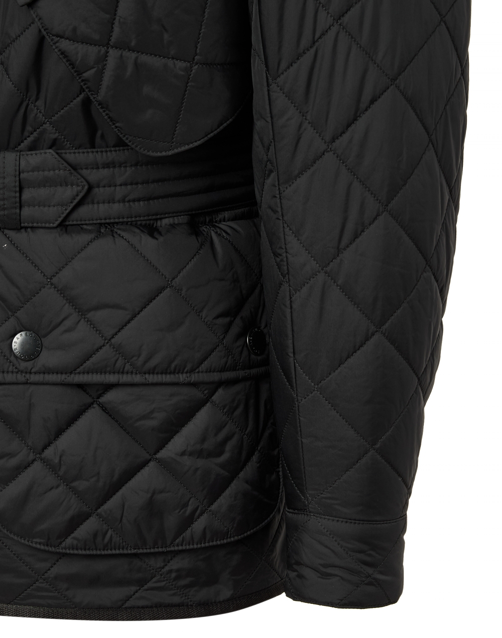 [25FW] 남성 블랙 B.Intl 인터내셔널 폴라 퀼팅자켓