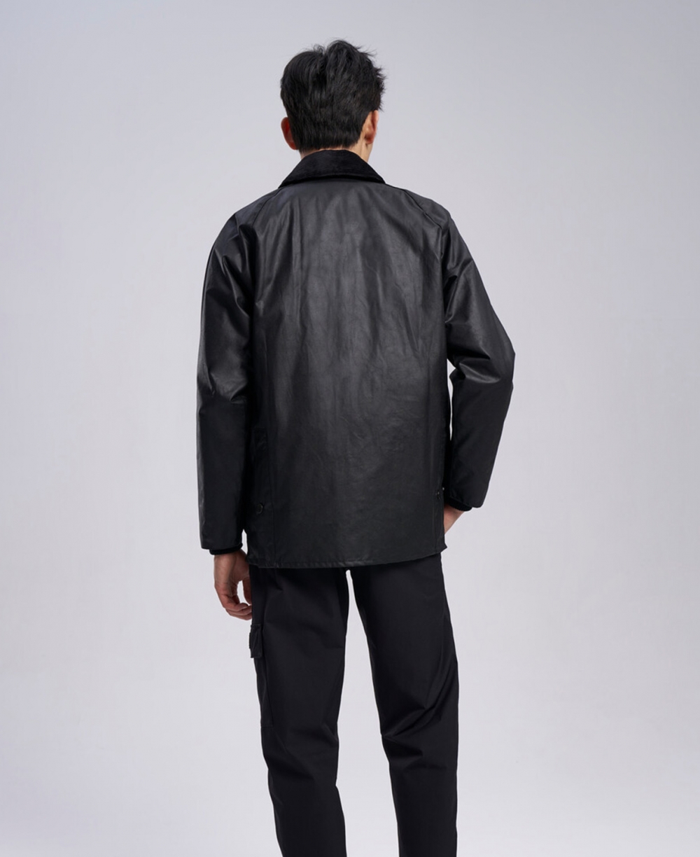 [25FW] 남성 블랙 Bedale 왁스 자켓
