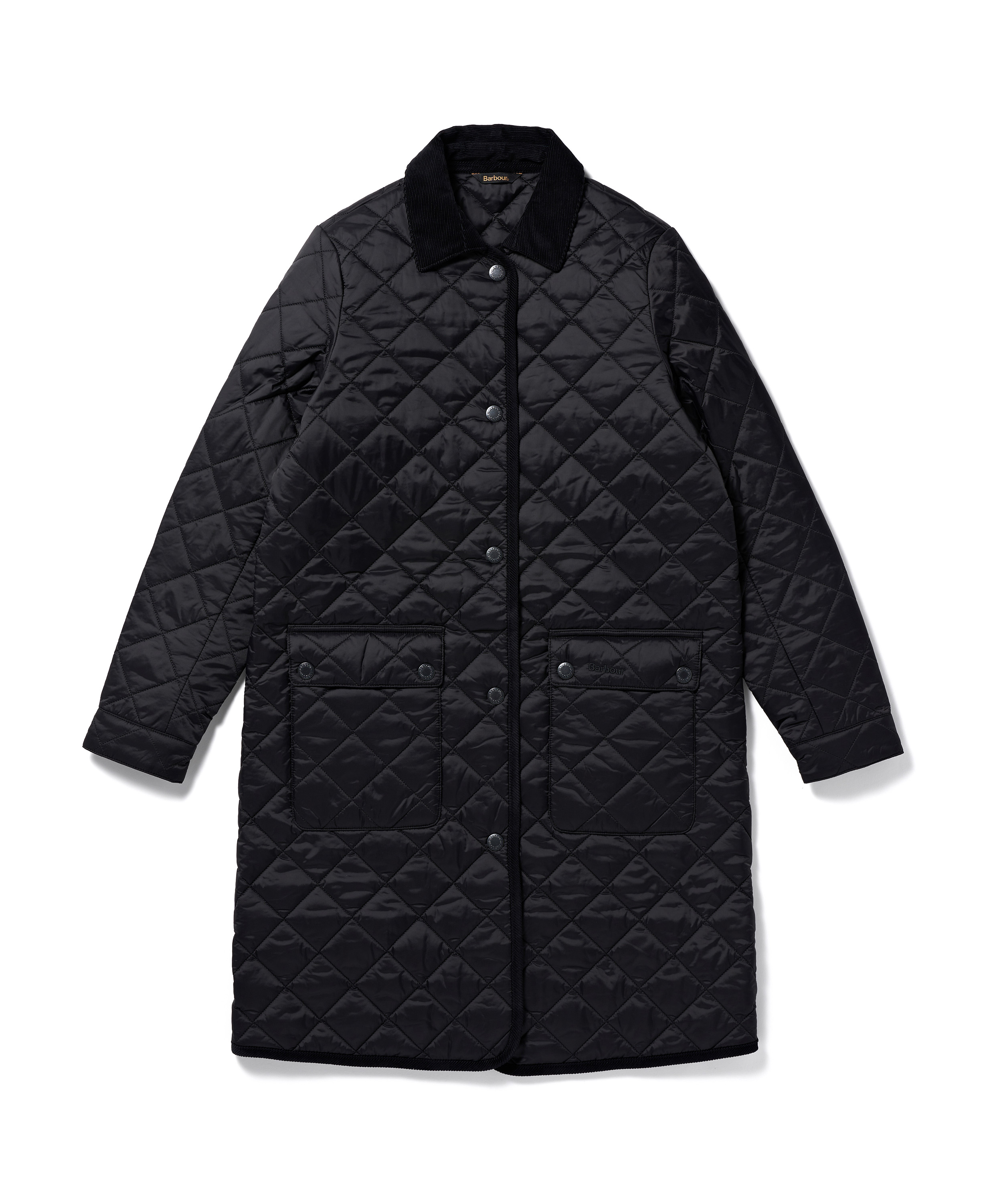 [25FW] 여성 블랙 Border 퀼팅 자켓