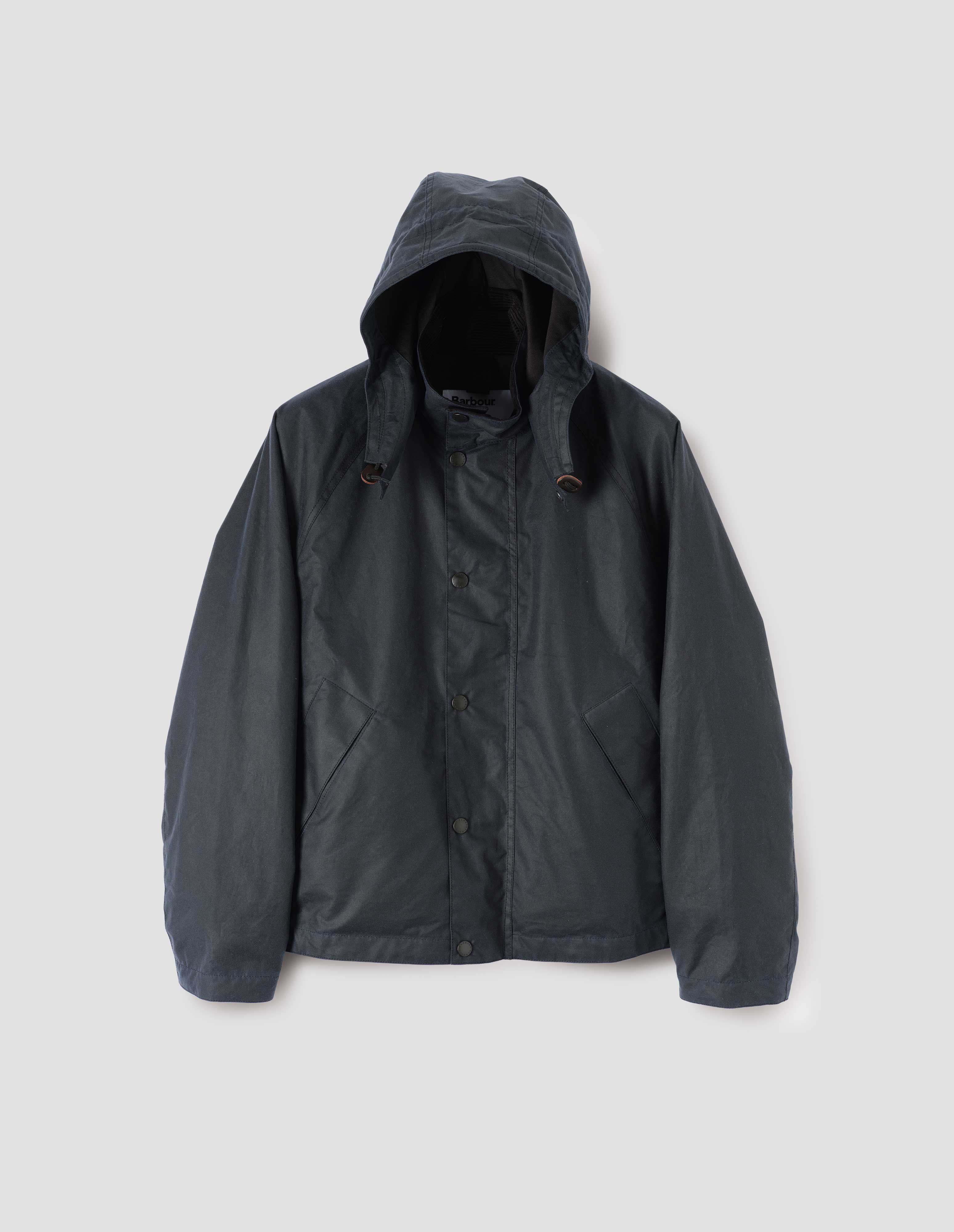 [Barbour x Margaret Howell] 남성 네이비 Transport 왁스 자켓