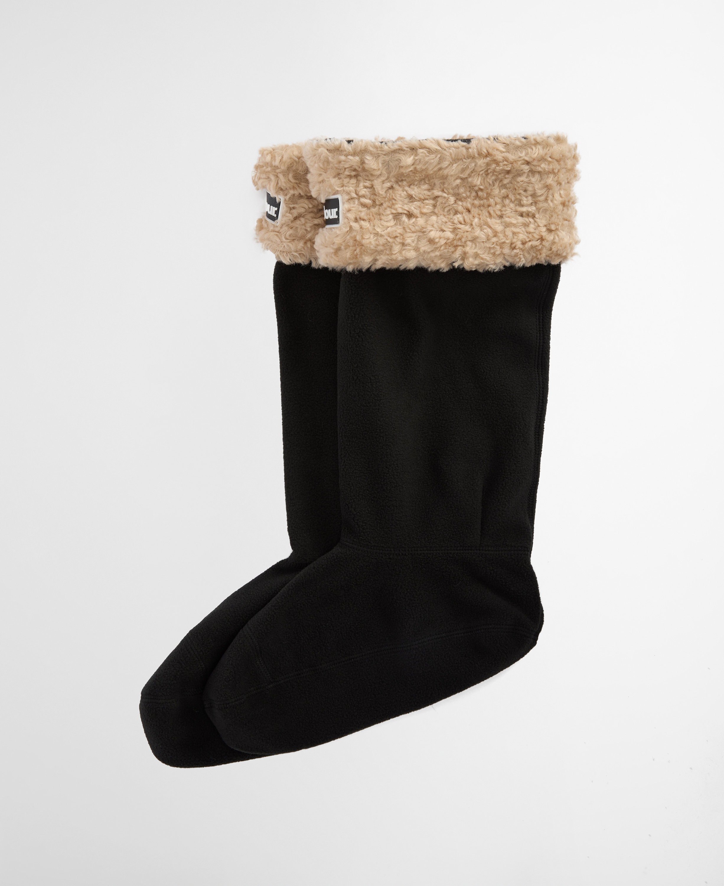 [25FW] 여성 베이지 Bede 미들 부츠삭스