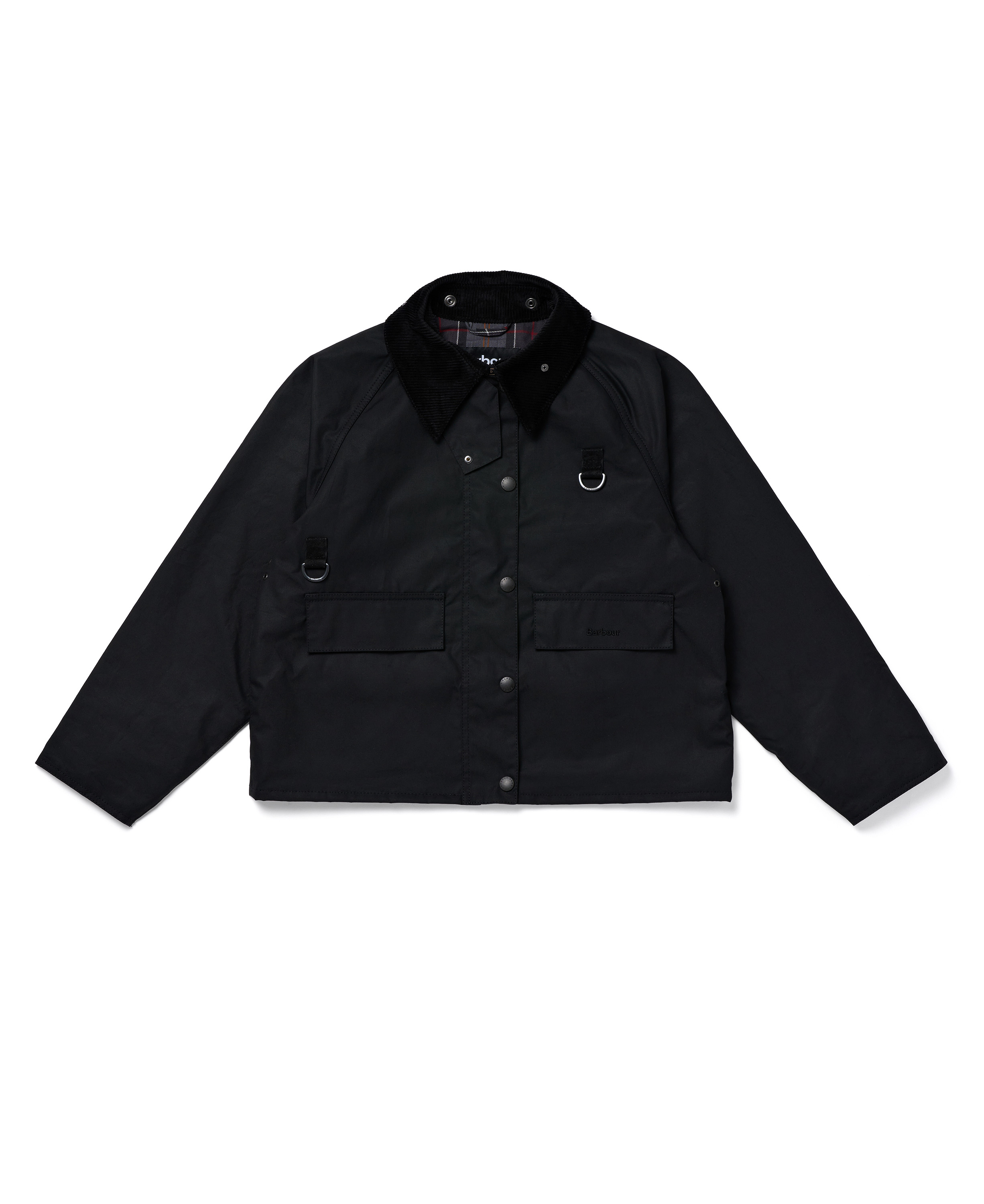 [25FW] 여성 블랙 Spey 왁스 자켓