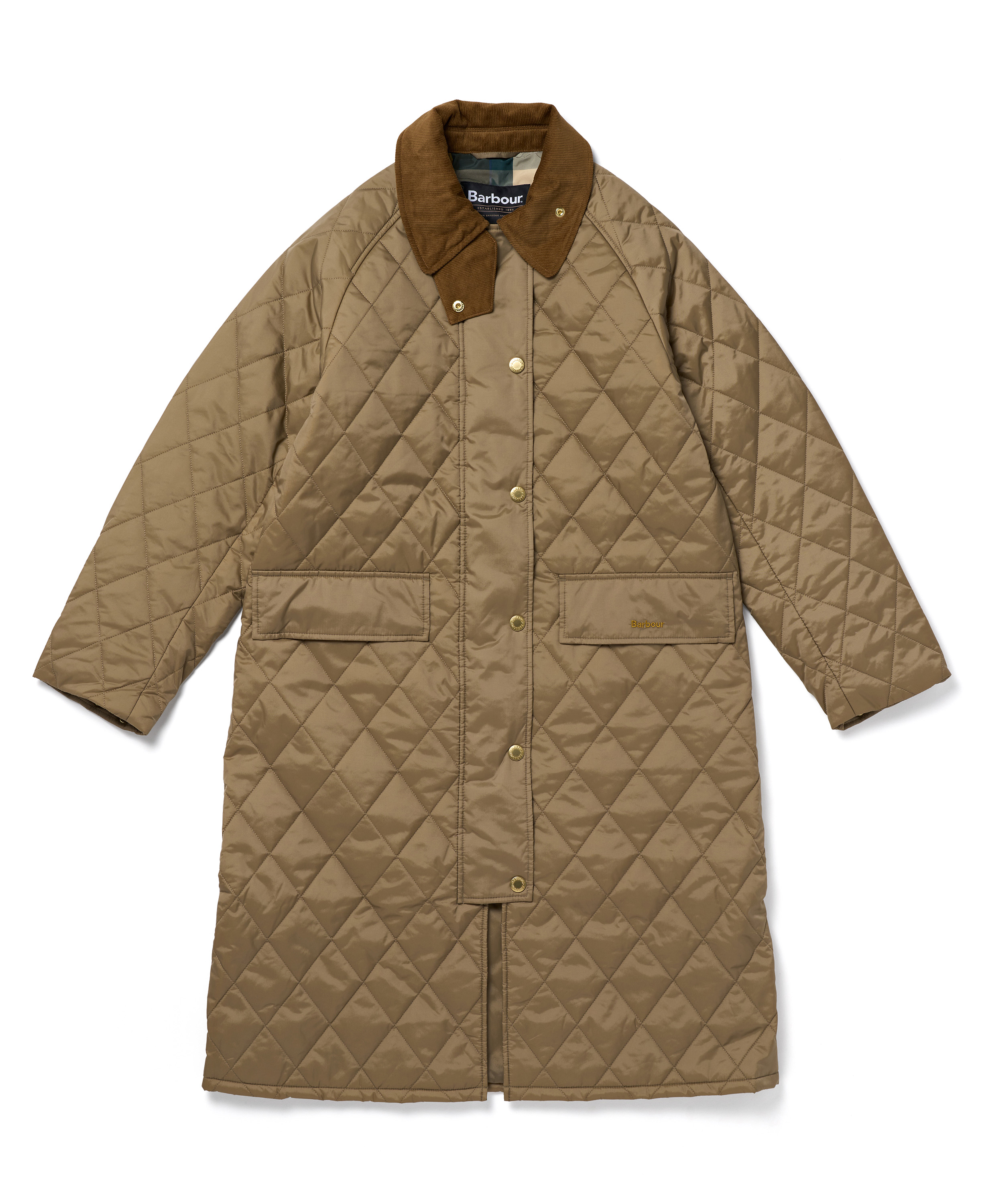 [25FW] 여성 브라운 Tiffany 퀼팅 자켓