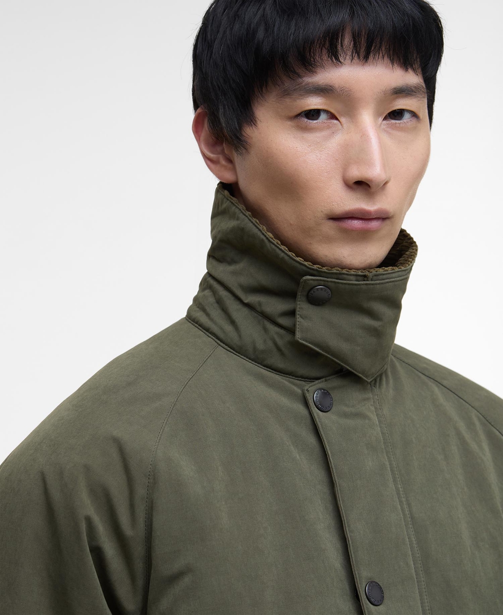 [25FW] 남성 올리브 Rollback OS Bedale 캐주얼 패딩 자켓