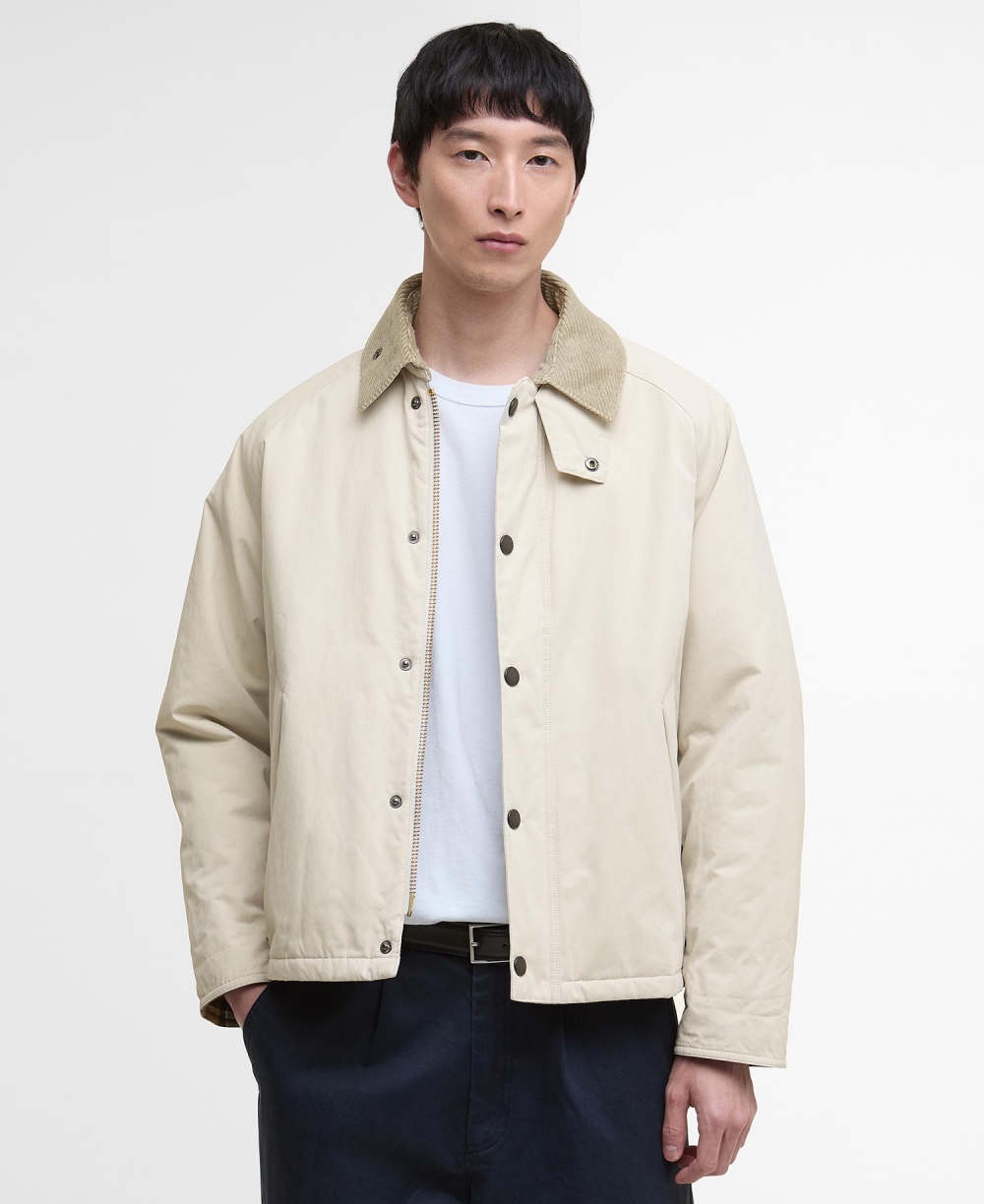 [25FW] 남성 베이지 Rollback Transport 패딩 자켓