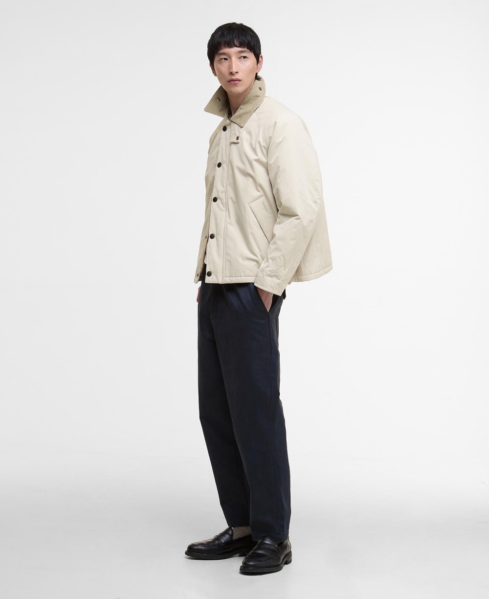 [25FW] 남성 베이지 Rollback Transport 패딩 자켓