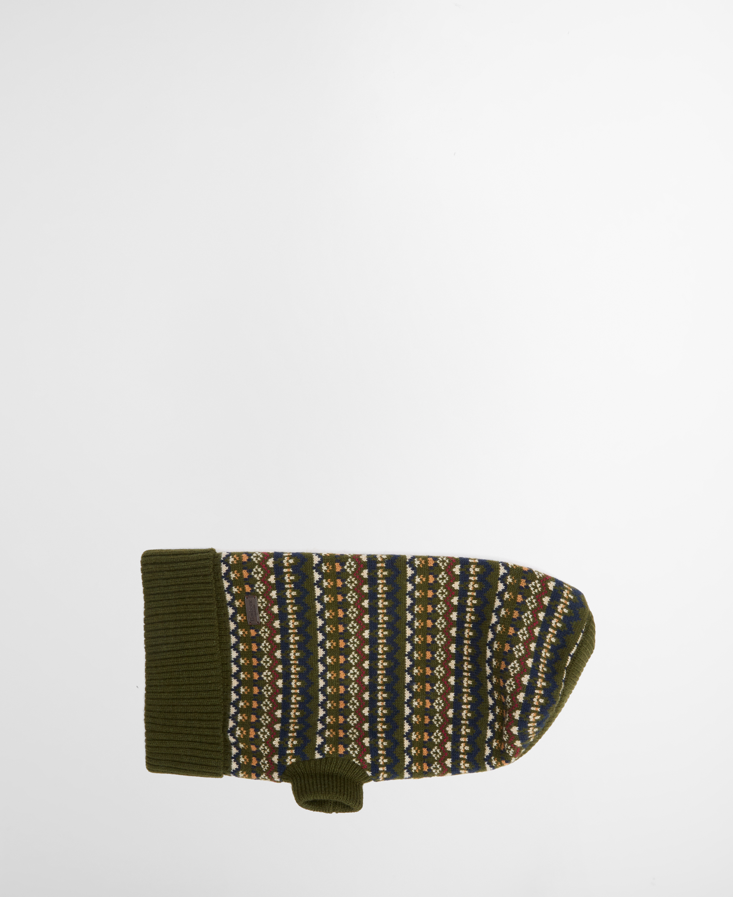 도그 올리브 Marlow Fair Isle 점퍼