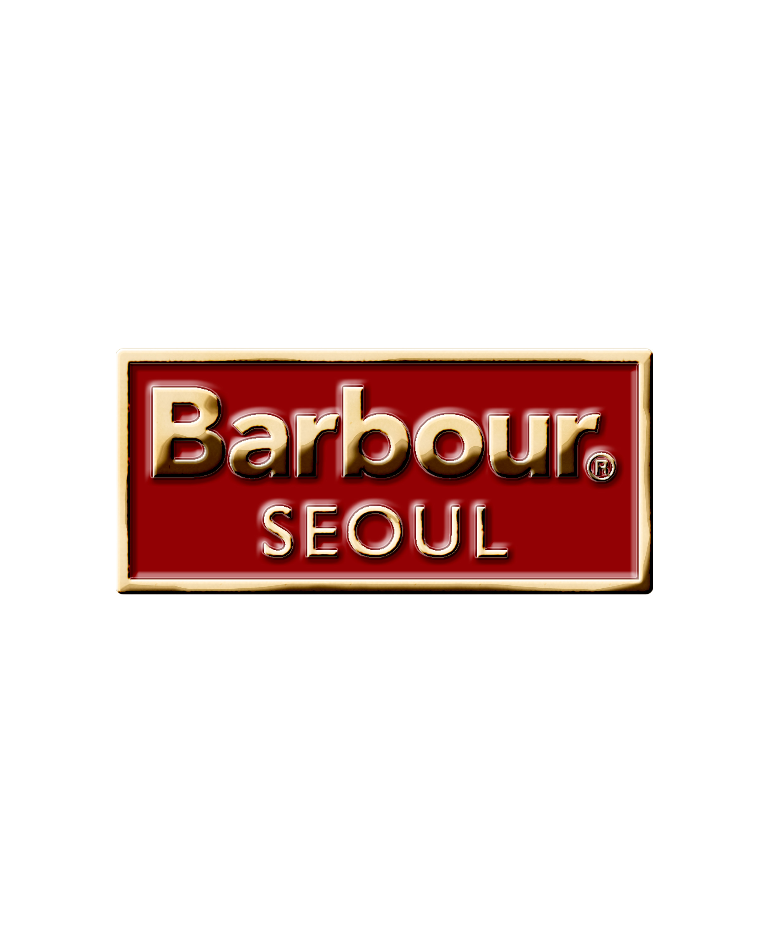 바버 Seoul 핀뱃지