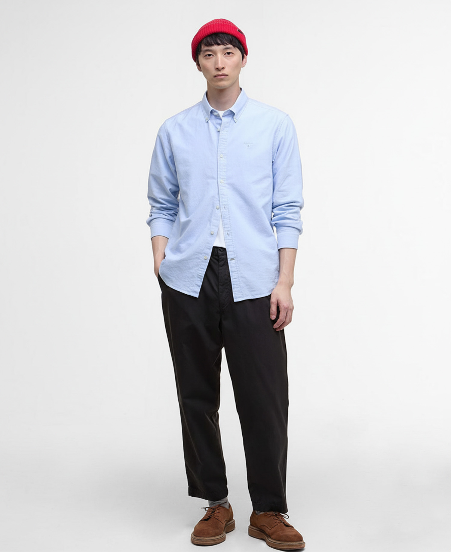 [25FW] 남성 블루 Oxtown AF 셔츠