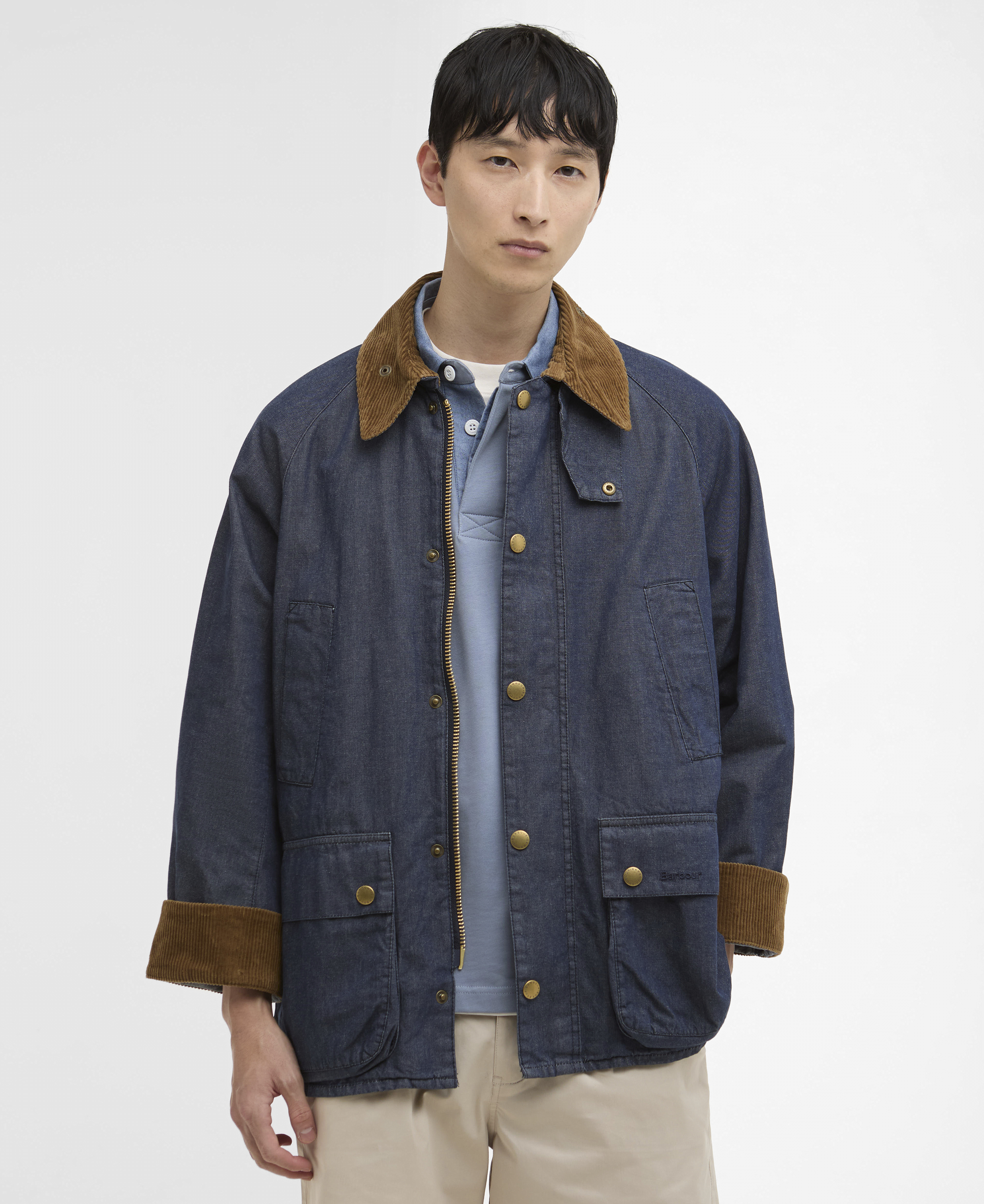 [26SS] 남여공용 블루 OS Bedale Denim 캐주얼 자켓