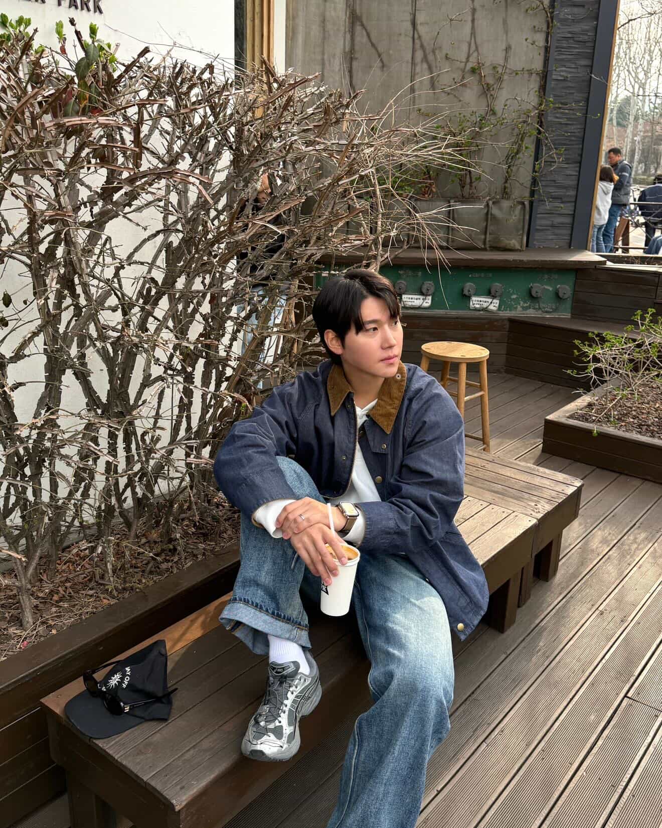 [26SS] 남성 블루 Transport Denim 캐주얼 자켓