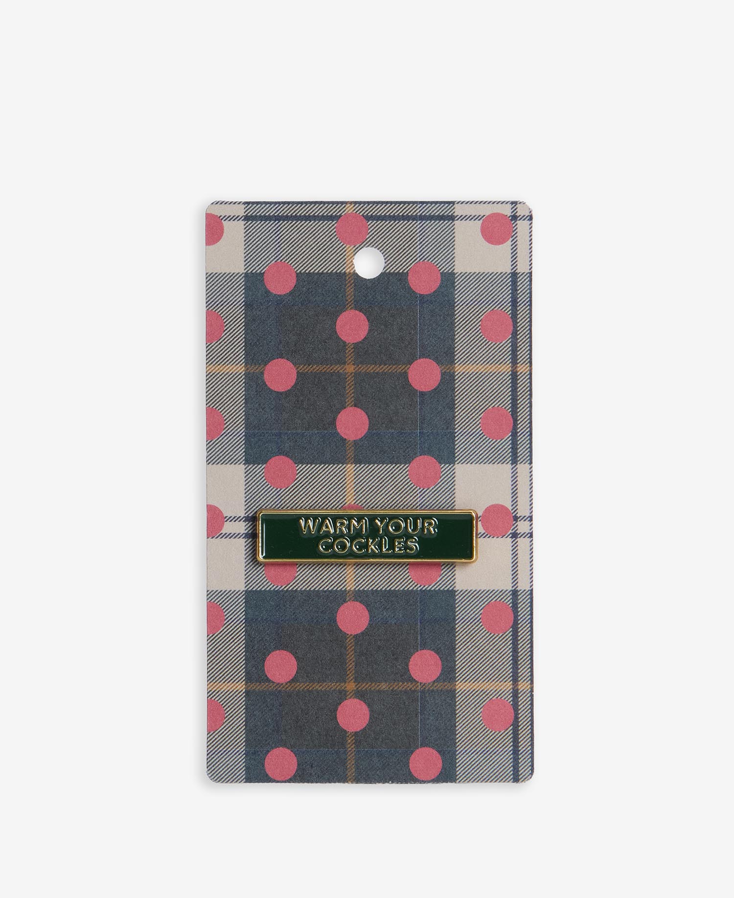 [Barbour x Paul Smith] 남여공용 카키 핀뱃지