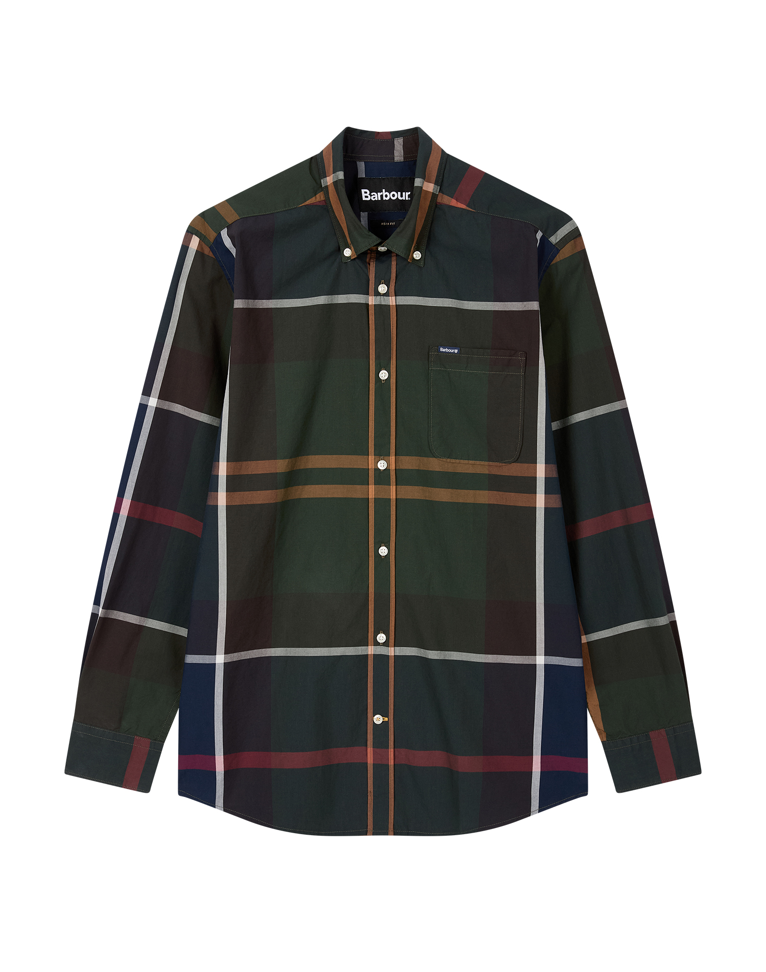 [26SS] 남성 올리브 Harris 타탄 셔츠 [ASIAN FIT]