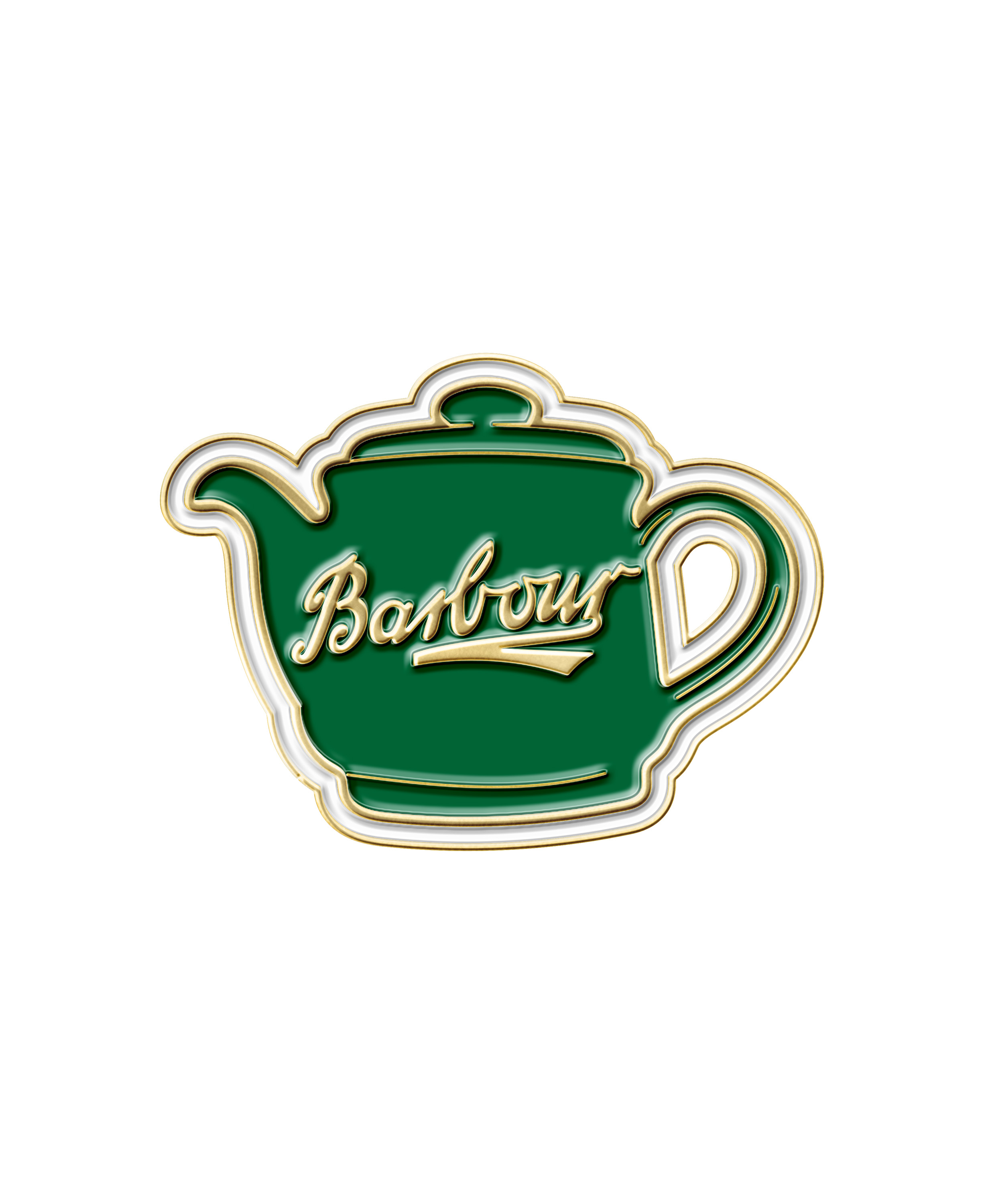 [26SS] 바버 Teapot 핀뱃지