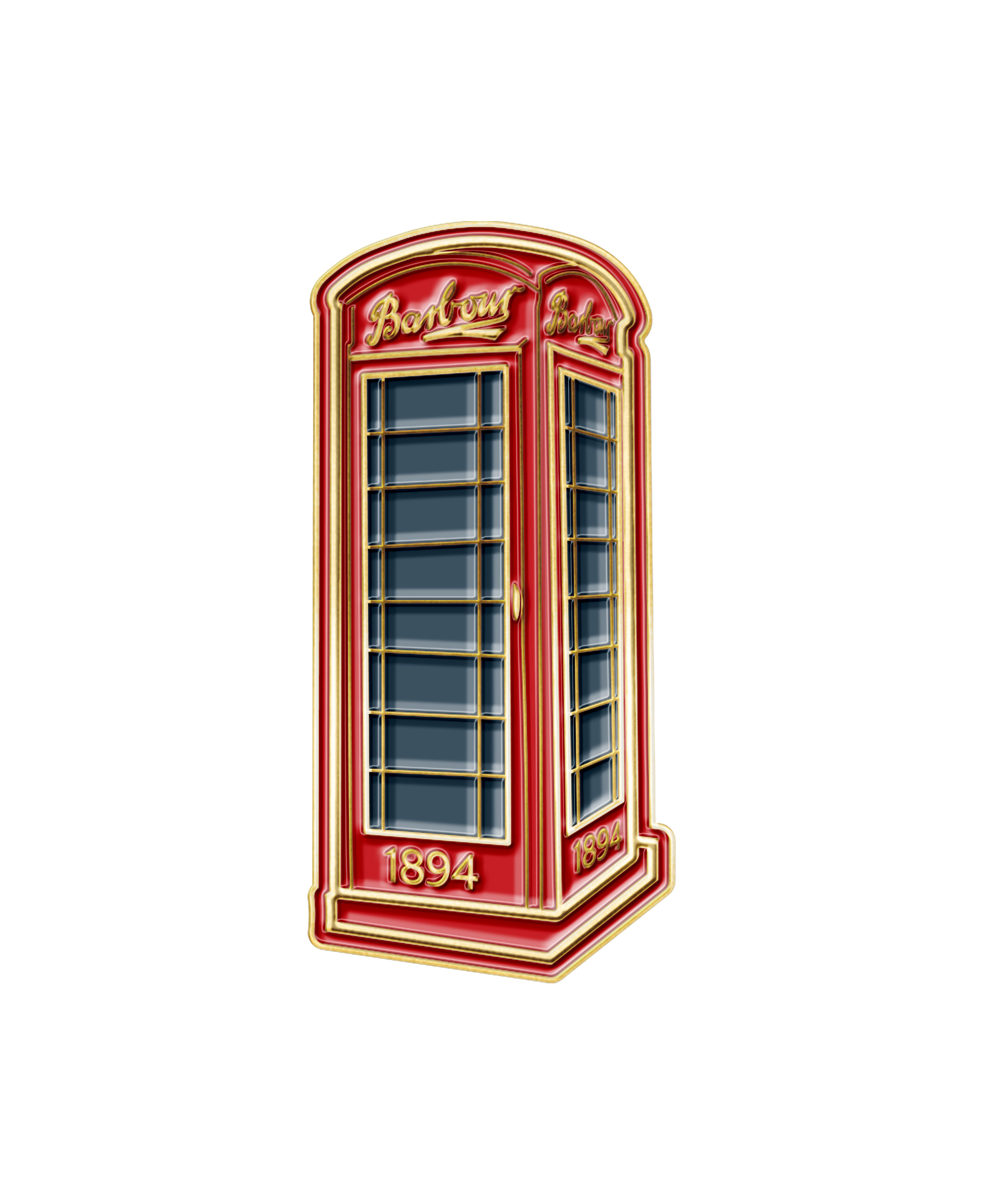 [26SS] 바버 Phone Box 핀뱃지