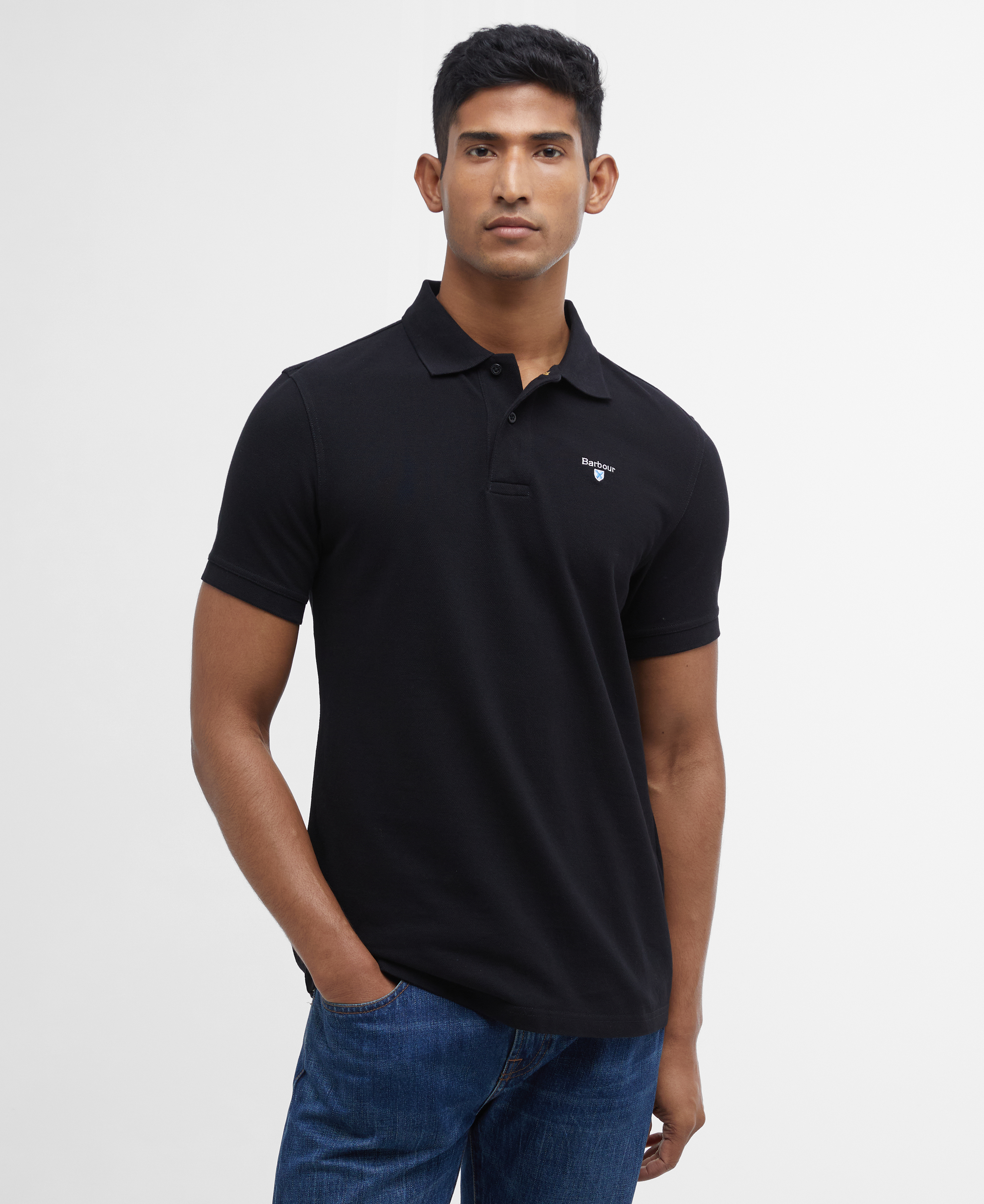 [26SS] 남성 블랙 Original Sports 폴로 셔츠 [Asian Fit]