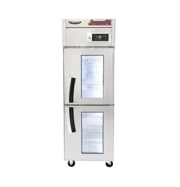 라셀르 25박스 숙성고 LMP-525DA 500L 냉장전용 유리문