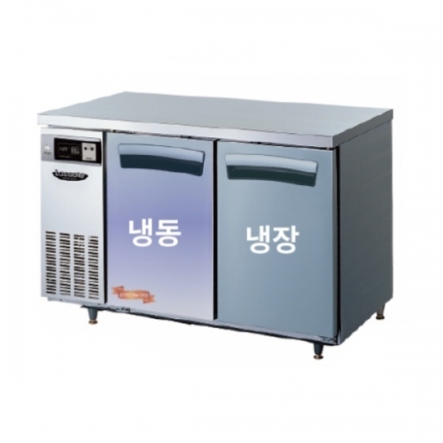 라셀르 1200 냉동냉장(듀얼) 테이블 냉장고 LT-1224RF 간냉식