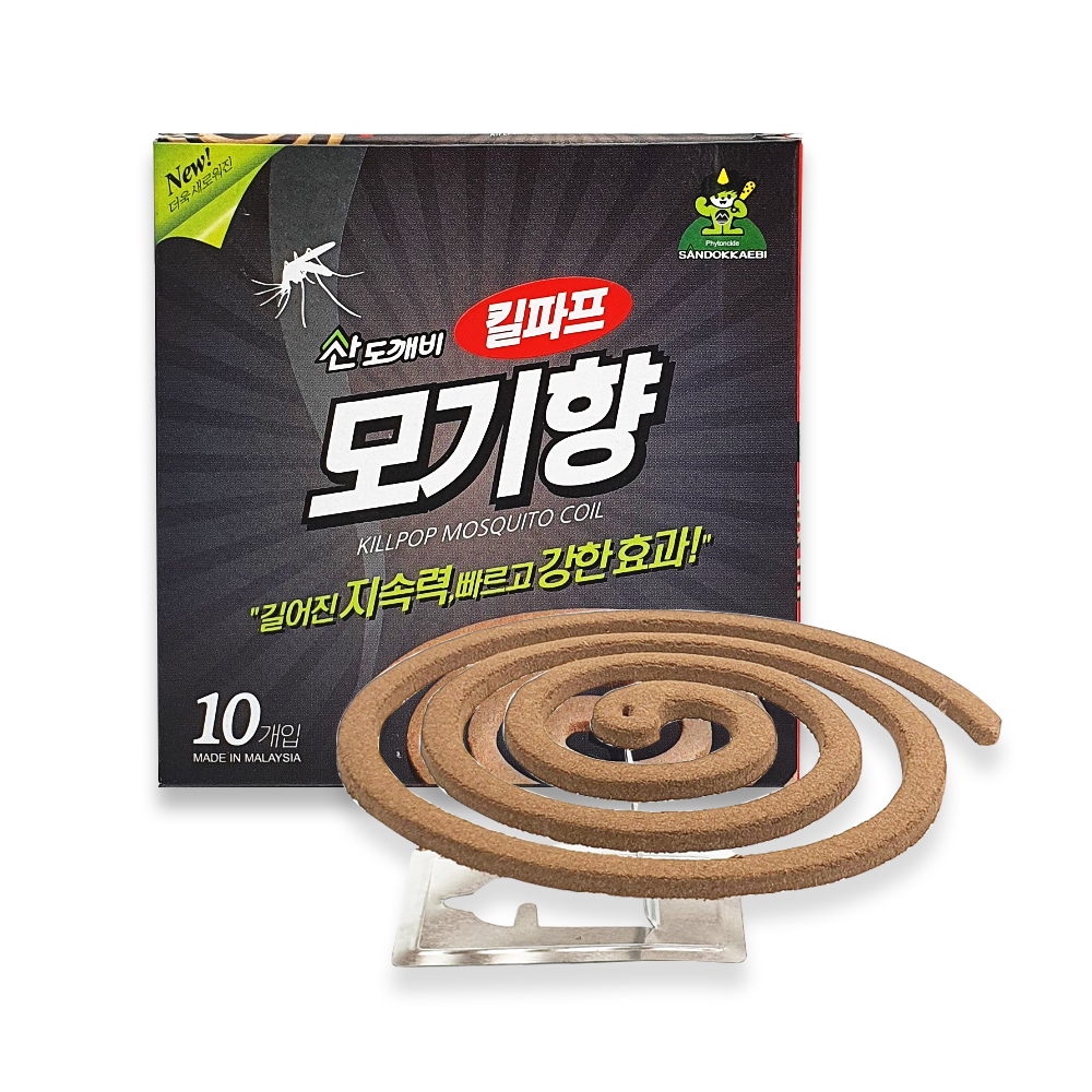 산도깨비 킬파프 모기향 캠핑 모기기피제 10개입