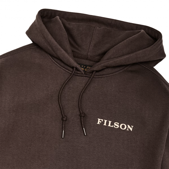 PROSPECTOR GRAPHIC HOODIE (Brown/Trout)